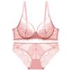 Sujetador ultrafino de encaje sexy para mujer, ropa interior cómoda y transpirable.