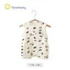 Ropa para Bebé, Mameluco Delgado sin Mangas, Traje de Gateo para Recién Nacido, Chaleco de Algodón Transpirable y Fresco para Bebé, Mameluco para Verano