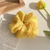 Scrunchie de rede de renda de bolinhas novo estilo coreano com um toque vintage e sofisticado, adequado para rabos de cavalo, um acessório de cabelo para meninas