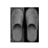Pantuflas Desechables de Hotel, Lino, Especiales para B&Bs, Tamaño Grande de Verano, Antideslizantes, para Uso en Casa, para Huéspedes, Salones de Belleza, Hoteles, Venta al por Mayor