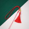 Cordão de guidão para carro, pingente de borla, cordão de ágata curto, faça você mesmo, cordão de bolsa em estoque, atacado