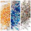 Venda Quente Transfronteiriça Resina Epóxi Artesanal Fragmentos Minerais Irregulares Preenchimento Cristal Pérola Brinquedo Squishy Decoração