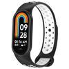 Para Mi Band 8 Correa de Reloj de Doble Color Deportiva Inteligente miband8 Silicona Suave Nike Transpirable Pulsera mi8