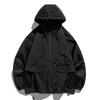 Nueva chaqueta con capucha para exteriores, chaqueta de traje de montañismo para parejas de tres pruebas, chaqueta de estilo montañés para hombre, chaqueta estilo Hong Kong, chaqueta de viaje