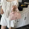 Moda Femenina 2026 Bolso de Mano Nuevo de Verano, Estilo Coreano Único Boston Versátil Hombro Cruzado Bolso para el Día a Día
