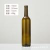 Atacado em estoque garrafa de vinho tinto garrafa alta 750ml grau alimentício garrafa vazia de vidro engrossado garrafa de vinho com tampa