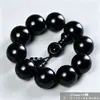 Cuentas de Buda de ébano africano antiguo, exquisita pulsera de sándalo púrpura, ébano 108 pulsera de pareja para hombres y mujeres, joyería para llevar