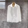 Nueva Camisa de Lentejuelas de Moda con Diseño de Nicho para Hombre, Holgada, Estilo Americano, Ins, Versátil, Moda, Sensación de Alta Gama, Camisa Atrevida y Guapa