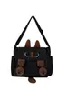 Bolsa de Ombro Única de Gato Siamês Fofo Versátil Menina Doce Japonesa Estudante Universitária Crossbody Escolar Mochila de Grande Capacidade para Viagem