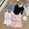 Camisola Estilo Chica Dulce y Picante con Tirante de Lazo para Mujer, Nuevo Diseño Primavera/Verano 2026, Top Delgado y Elegante para Usar en Capas o Solo