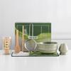 Tazón de Cerámica para Matcha con Pico, Juego de Té Matcha, Utensilios de Té de la Dinastía Song, Batidor de Té Japonés, Juego de 4568 Piezas