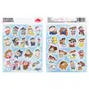 100 Pegatinas Lindas de Crayon Shin-Chan, Personajes de Dibujos Animados Japoneses, Decoración de Graffiti, Teléfono Móvil, Taza de Agua, Pegatinas para Patineta