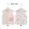 Bebê colete primavera e outono recém-nascido usar algodão puro meninos e meninas fina casaco infantil crianças bottoming baby vest