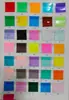Porta-moedas Transparente Colorido de PVC Personalizado, Exclusivamente para Uso Transfronteiriço, Mini Bolsa de Armazenamento para Chaveiro, À Prova d'Água, Pode Ser Impresso com Logo