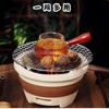 Rejilla de Malla para Freír Tempura Estilo Japonés Acero Inoxidable 304 Malla Semicircular Malla para Freír Malla para Parrilla