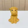 Talla en Madera de Tuya Zodiaco Doce Pieza de Mano de Obra Literaria Escritorio de Oficina Animal Pequeño Lindo Regalo Curativo Adornos