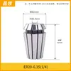Suporte Porta-Pinça Collet Núcleo ER11/16/20 Mandril Máquina de Gravação Eixo Máquina de Corte Conjunto Completo Acessórios para Máquina de Gravação Outros
