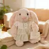 Apenas roupas de bebê/Jely & gato coelho coelhinho roupas de bebê feitas à mão livrinho vermelho com o mesmo vestido boneca de 36cm