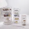 Caja de almacenamiento antioxidante para joyas, portátil, sellada, para aretes, collares, clasificación, venta al por mayor
