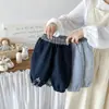 Pantalones de Punto de Dibujos Animados Otoño Nuevo Dianxi para Bebés y Niños Pequeños, Pantalones Simples a Cuadros con Cintura Elástica y Puños, Pantalones Deportivos Casuales para Niños
