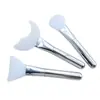 Brocha de Silicona para Mascarilla para Aplicación y Limpieza de Mascarillas de Arcilla, Doble Uso, Brocha para Aplicación y Limpieza de Mascarillas de Arcilla Caseras para el Cuidado Facial
