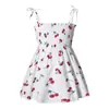 Vestido de Verano para Bebé Niña Estilo Europeo y Americano, Vestido de Moda para Niños Pequeños, Vestido Delgado con Tirantes Elegante para Niñas, Vestido Floral Infantil
