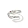 Anillo Abierto con Forma de Serpiente con Diseño de Nicho, Sensación de Lujo Ligero, Personalizado y Sencillo, Anillo Abierto Unisex con Forma de Serpiente