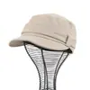 Sombrero ecuestre de gamuza para mujer, plisado, nuevo modelo otoño e invierno, adelgazante, protección UV, gorra tipo boina versátil
