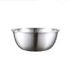Juego de Tazones de Acero Inoxidable Estilo Japonés para Hornear y Mezclar con Báscula, Tazón para Ensalada, Tazón para Lavar Verduras, Colador de Arroz y Cesta Escurridora en Color Crema