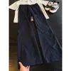 Pantalones casuales de pierna recta, de dobladillo curvo, de alta calle, de secado rápido, de moda de verano para hombre, estilo americano, únicos, holgados, sencillos, de trabajo