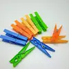 Venta Directa de Fábrica 8.2cm diseño simple color mixto plástico pinza para secar ropa