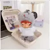 Solo ropa de muñeca: Colgante de muñeca de peluche de vinilo de la serie Hirono Road Log, abrigo y chaleco de muñeca Hirono