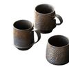 Caneca de Café Cerâmica Estilo Japonês Artesanal Vintage Caneca de Chá Cerâmica Grossa Caneca Dourada Estilo Industrial Criativo