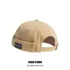 Estilo Japonês Retrô Tendência de Rua Chapéu de Hostel Sem Pompons Estilo Harajuku Moda Masculina e Feminina Yuppie Hip Hop Chapéu Personalizado Pele de Melão