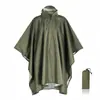 Poncho Impermeable Tres en Uno de Comercio Exterior Lona de Mochila Exterior Transfronteriza para Montañismo Poncho Portátil de una Pieza para Adultos
