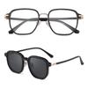 TP1027 lente magnética de cara grande se puede equipar con montura para miopía un espejo de doble uso para conducir gafas de sol polarizadas especiales