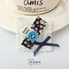 Botones de Encaje Floral Azules, Lazos de Tela en Forma de Corazón, Accesorios DIY para Bolsos, Zapatos, Sombreros y Accesorios de Ropa