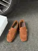 Mocasines cuadrados de tacón grueso estilo retro para mujer, zapatos casuales slip-on estilo británico 2026 con suela blanda y hebillas metálicas, adecuados para ir al trabajo