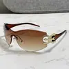 Nuevas gafas de sol europeas y americanas con montura grande, gafas de sol personalizadas transfronterizas a prueba de rayos UV con red de perla, gafas de sol rojas