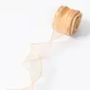 Fita de Renda Simples Cauda de Peixe, Embalagem para Flores Frescas e Confeitaria, Materiais Artesanais DIY, Acessórios de Cabelo, Laço, 16 Cores Disponíveis
