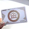 Cartão-Chave de Cofre Periférico Peace Elite Cartão de Quarto NFC Cartão Preto de Cofre NFC Cartão de Lançamento Pubg Material de Cartão PVC