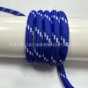 Corda Redonda de Poliéster Colorida para Salto de 7mm com Alma, Cordão Trançado Série Miu Paracord, Corda para Mochila de Escalada, Corda Trançada Série Miu