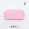 Xuefeier Algodão Penteado de Bebê 5 Fios Leite DIY Bola de Lã Grossa Material para Crochê Feito à Mão Bolsa Fio de Algodão