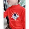 Ropa interior térmica para niños, camiseta de manga larga para niños 2026, nueva, cálida, forro polar de doble cara, cuello semi-alto, top versátil