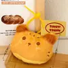 Colgante Creativo de Muñeca Sándwich de Peluche para Mochilas de Niñas, Decoración de Llavero, Adorno Colgante, Accesorio de Juguete para Máquinas de Garra