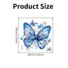 Pegatinas de inodoro extraíbles autoadhesivas de PVC Shangyi con diseño de flores y mariposas, pegatinas de pared impermeables para baño, fabricantes transfronterizos, venta al por mayor personalizadas