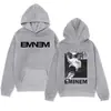Sudaderas con capucha de firma de Eminem Slim Shady para hombre y mujer Hip Hop