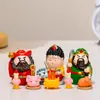 Doce Signos del Zodiaco Dibujos Animados Buda Muñeco de Resina Adornos Zhong Kui Escritorio Estación de Trabajo Hada Decoración Adornos