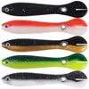 Venta al por mayor Locha Irritable 10 cm cebo artificial biónico 5 juegos de cola de pesca explosiva pez cebo blando cebo para perca de pozo negro