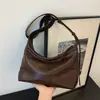 Bolso Grande de Textura Nueva 2024 para Mujer Mori Meng de Moda Otoño e Invierno Bolso de Hombro Retro de Moda Bolso Tote de Nicho
